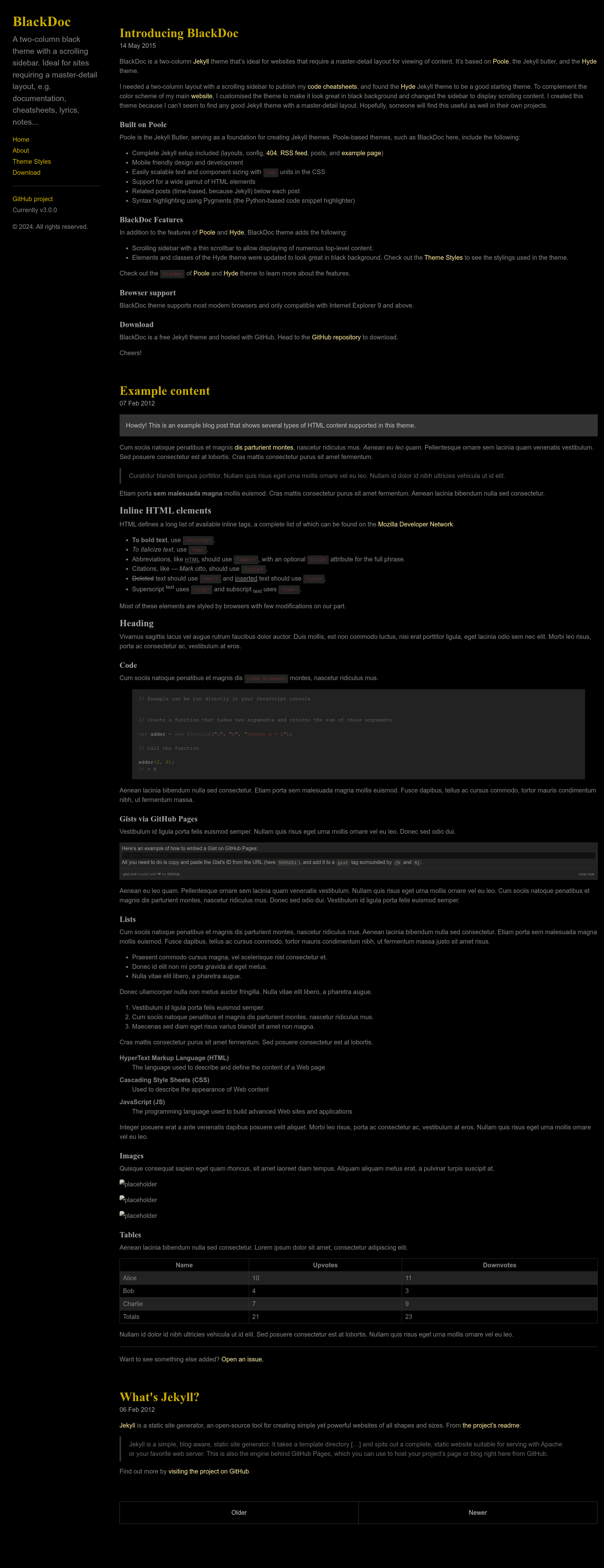 screenshot of BlackDoc on template0.com