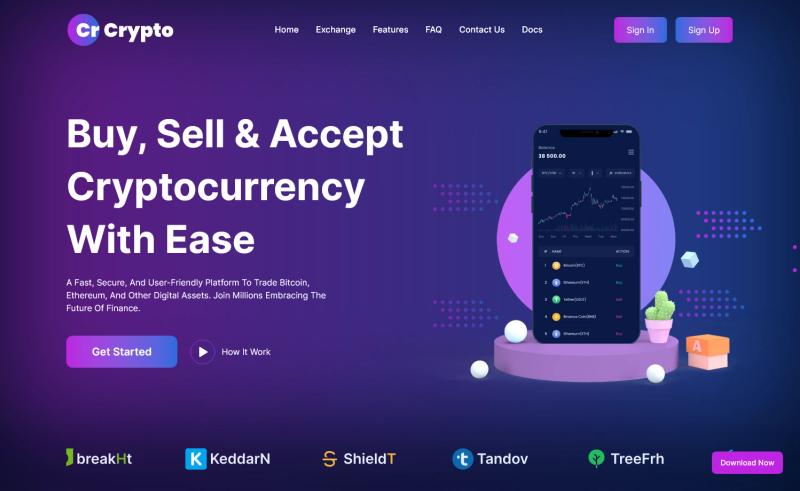 Image for Crypto – Free Tailwind CSS Crypto Business Website Template on template0.com Image for Crypto – Free Tailwind CSS Crypto Business Website Template on template0.com