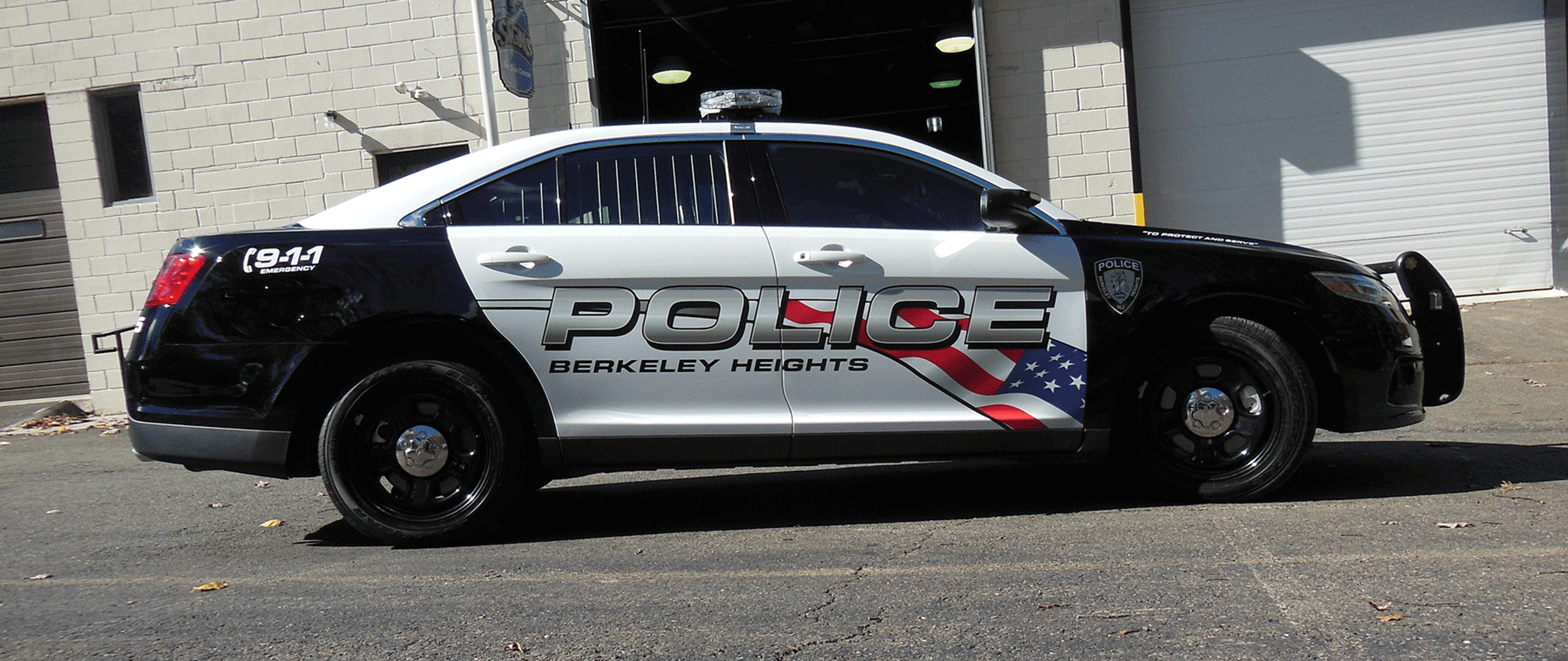 Berkeley Heights Police, Vehicle Graphics