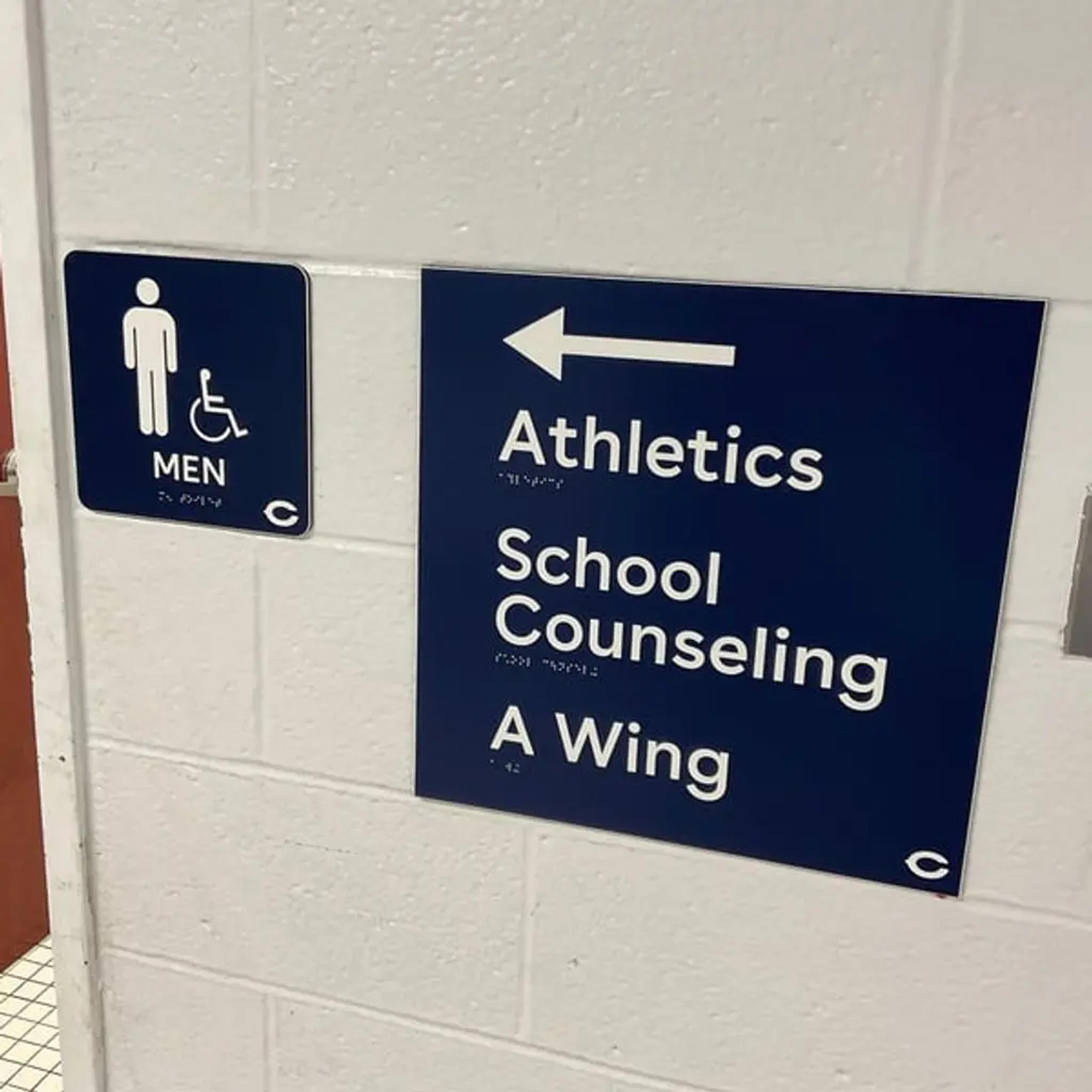ADA Custom Sign