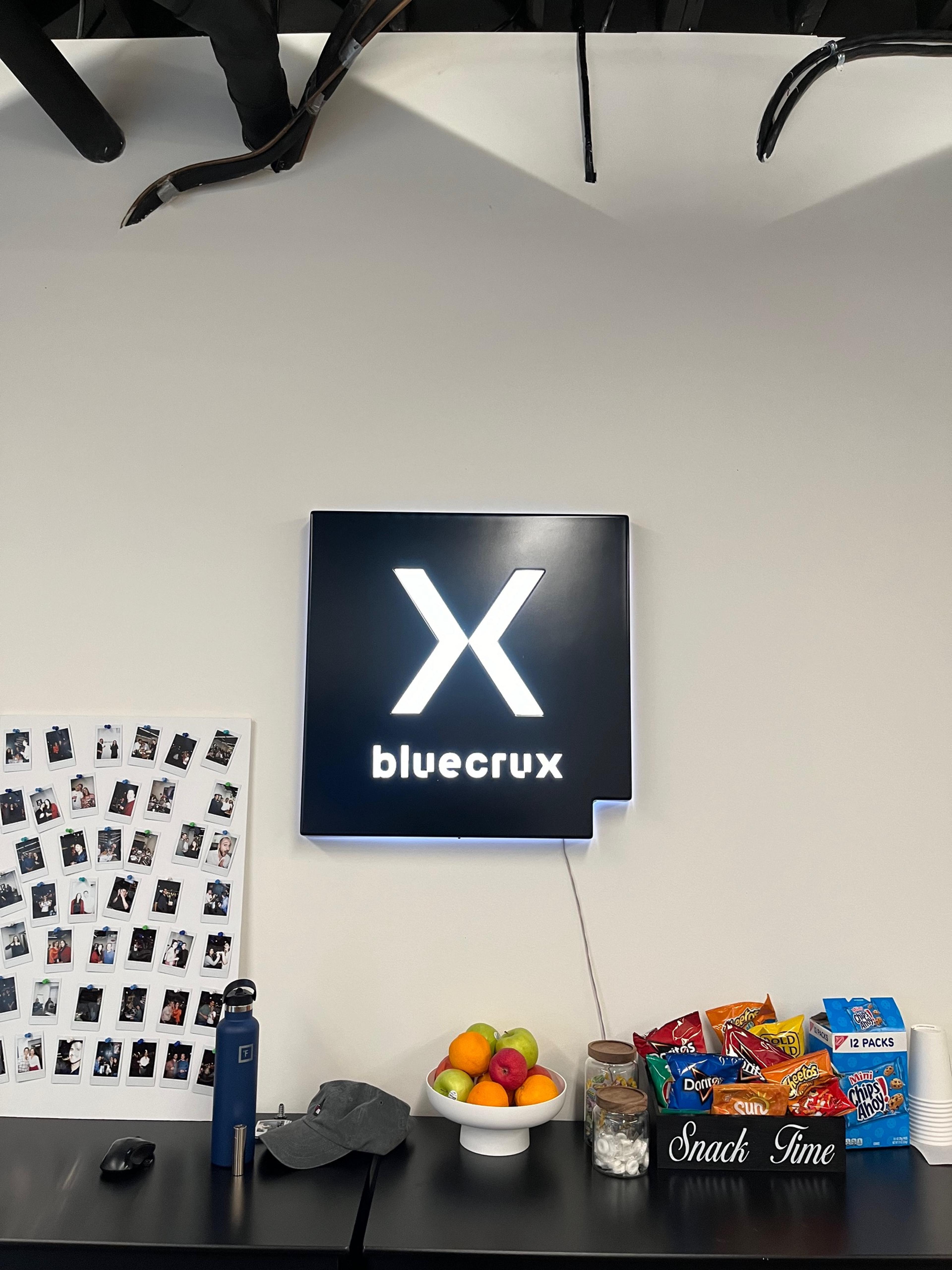 X bluecrux pantry branding sign 