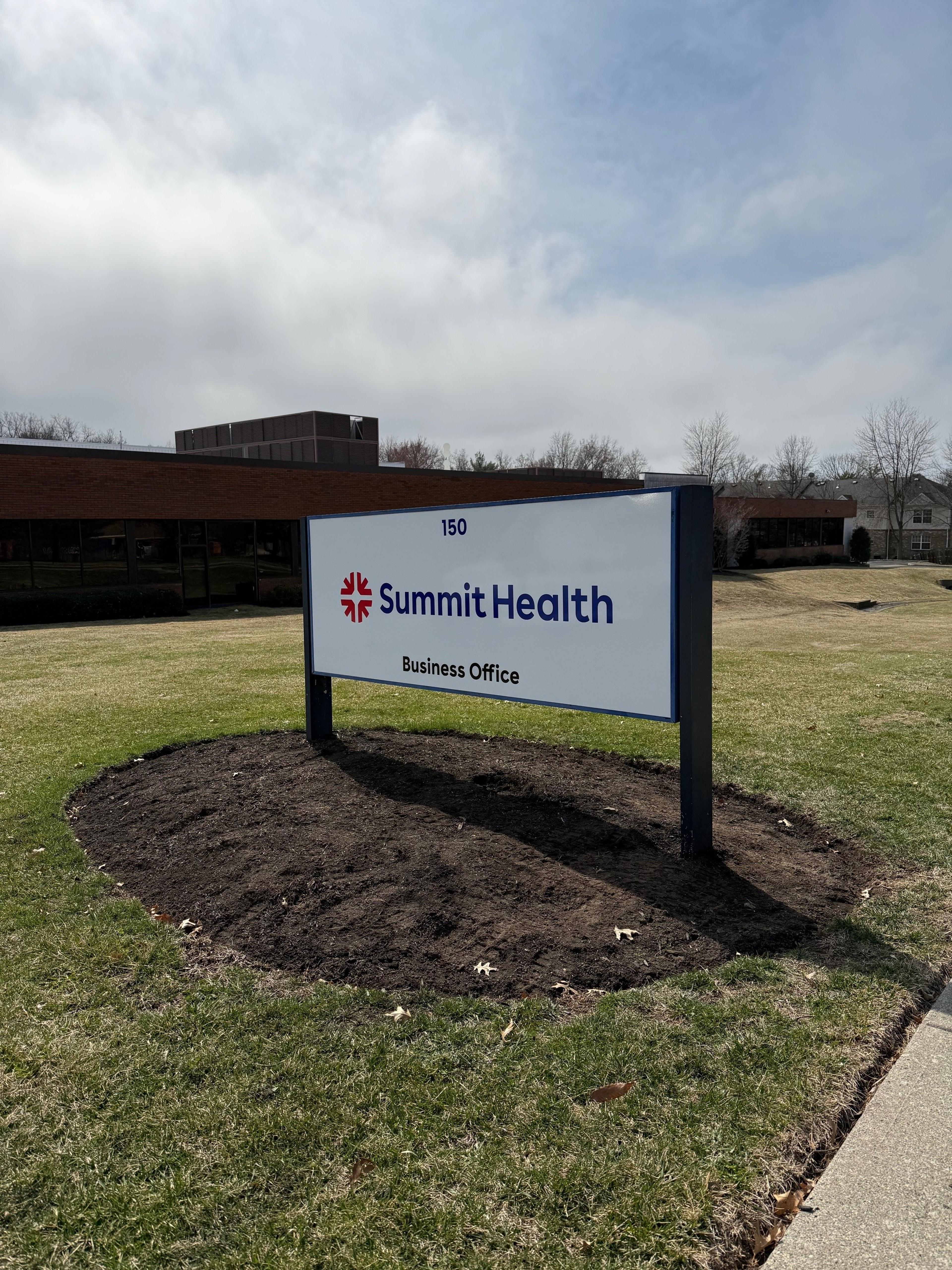 Large Hospital Facility Signs