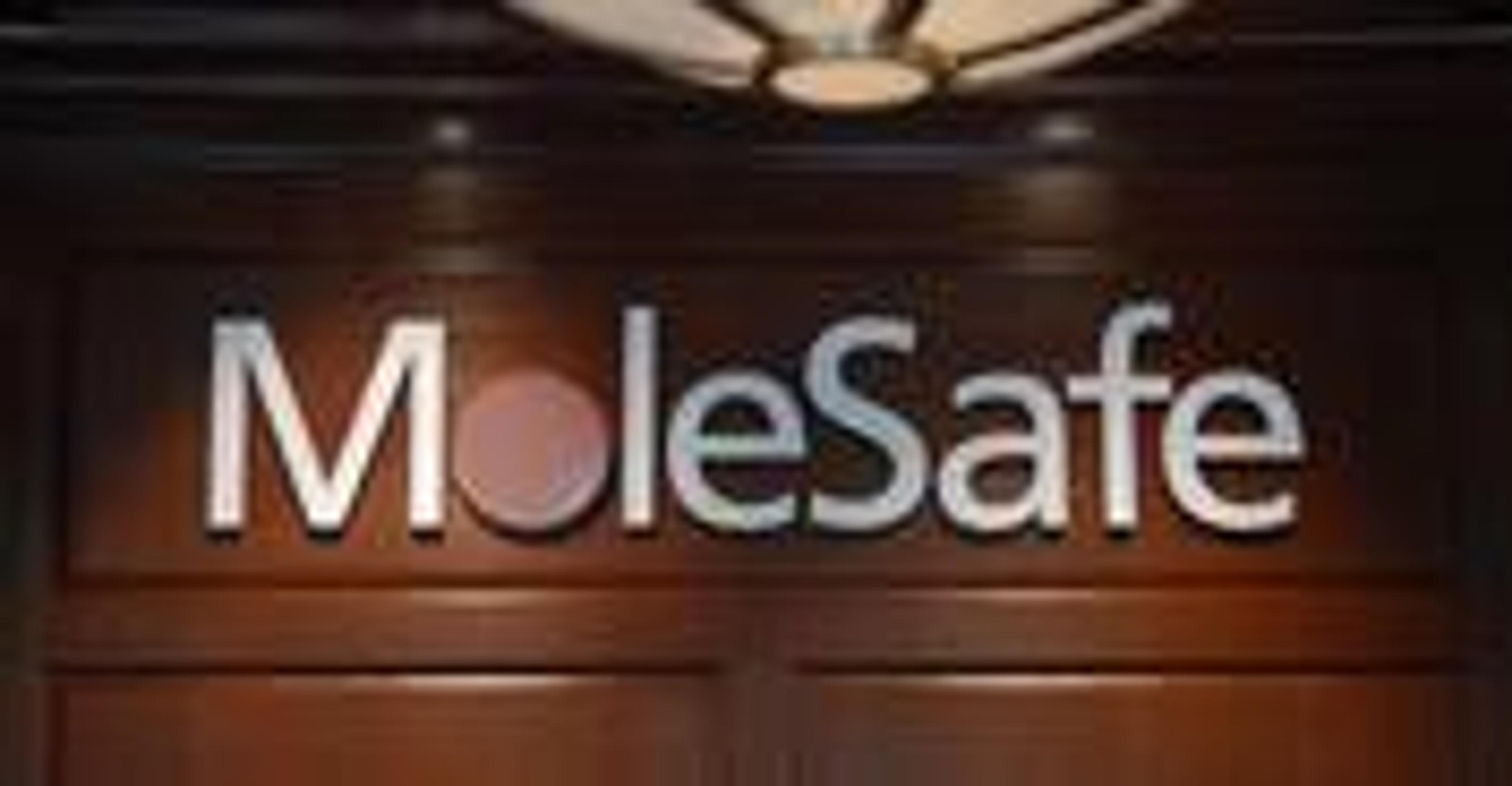 MoleSafe Office Lobby Sign