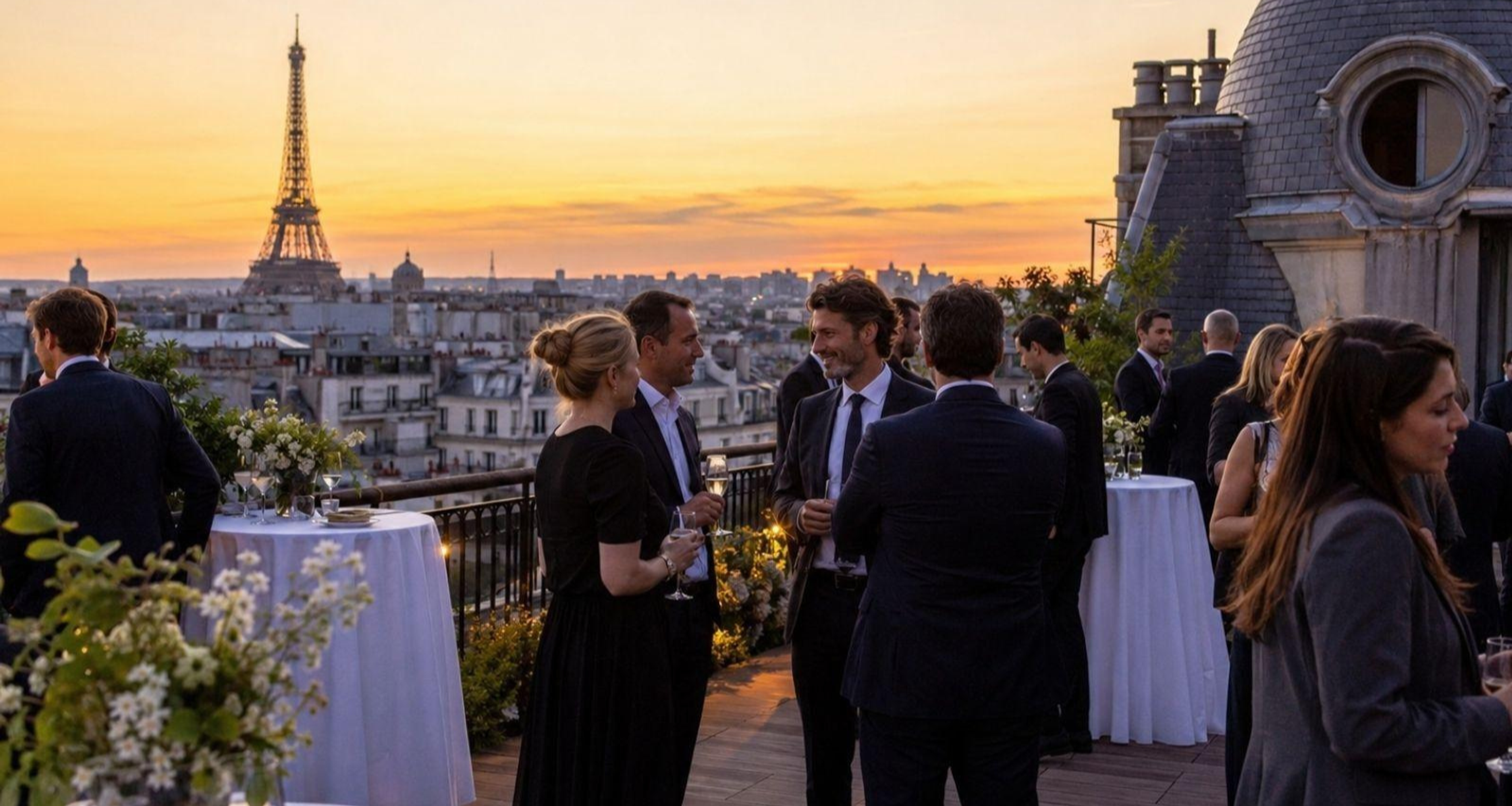 rooftop soirée entreprise paris
