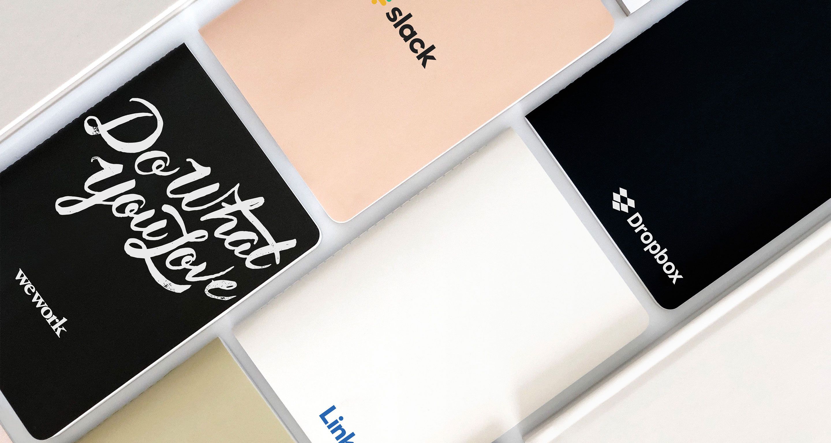 Custom Corporate Products on Table