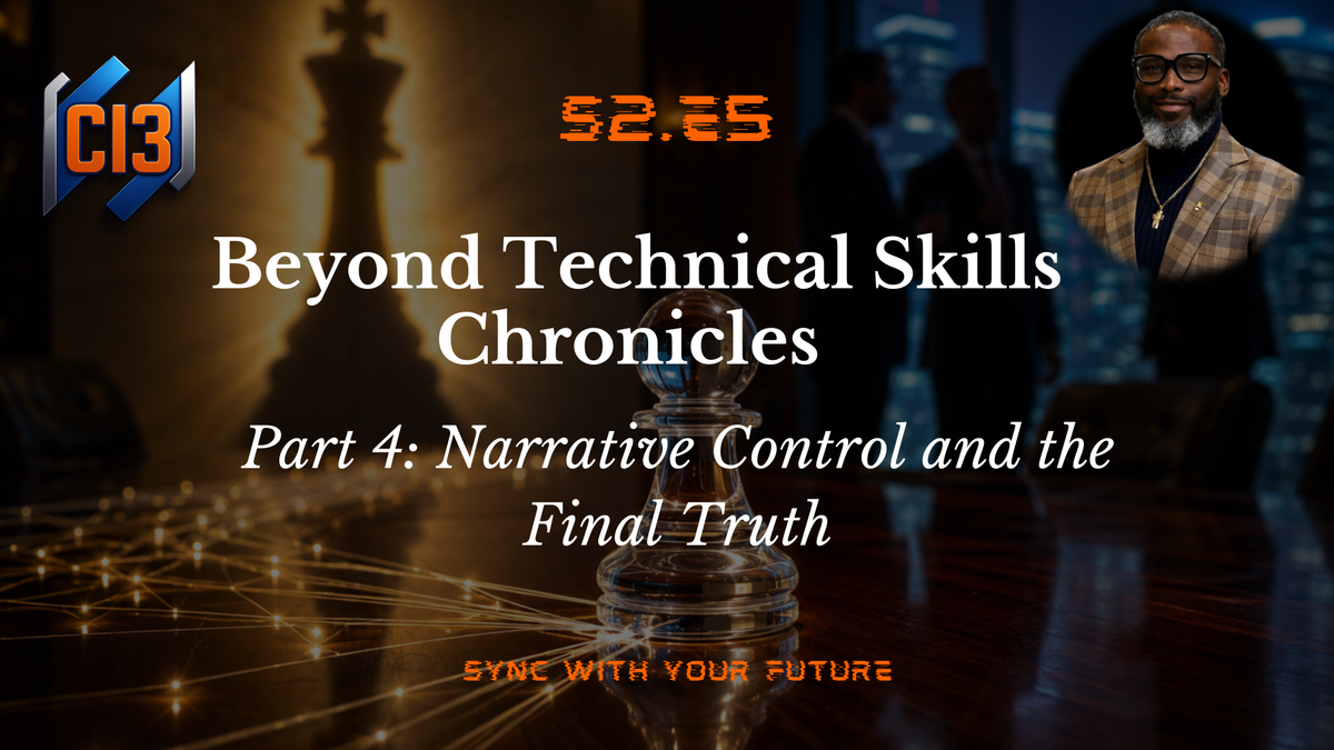 Beyond Technical Skills Chronicles Part 4: Narrative Control and the Final Truth