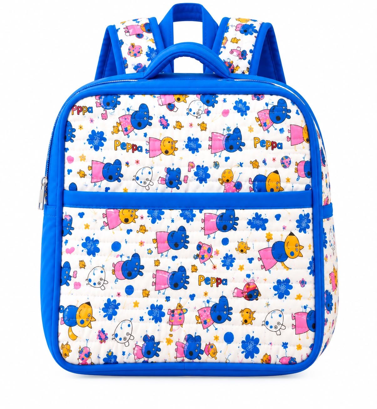 Kids Cute Cartoon Print Quilted Backpack for Girls | School, Travel & Everyday Use