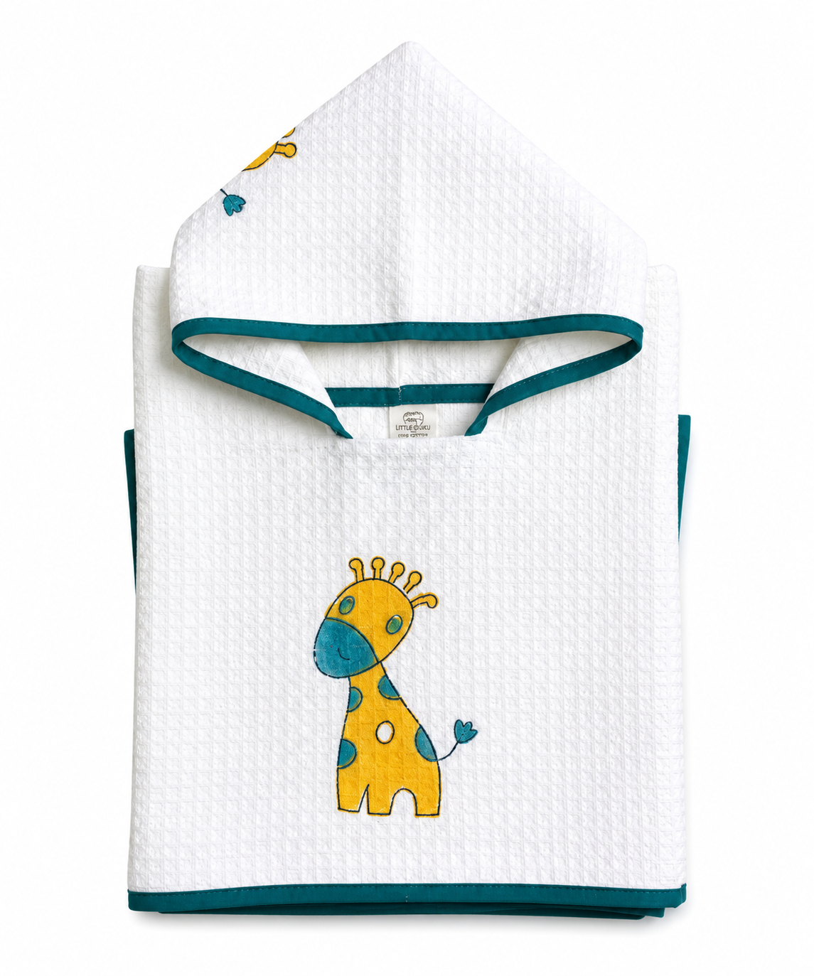 Hooded Towels for Kids – Soft Cotton Absorbent Bath Poncho with Cute Print