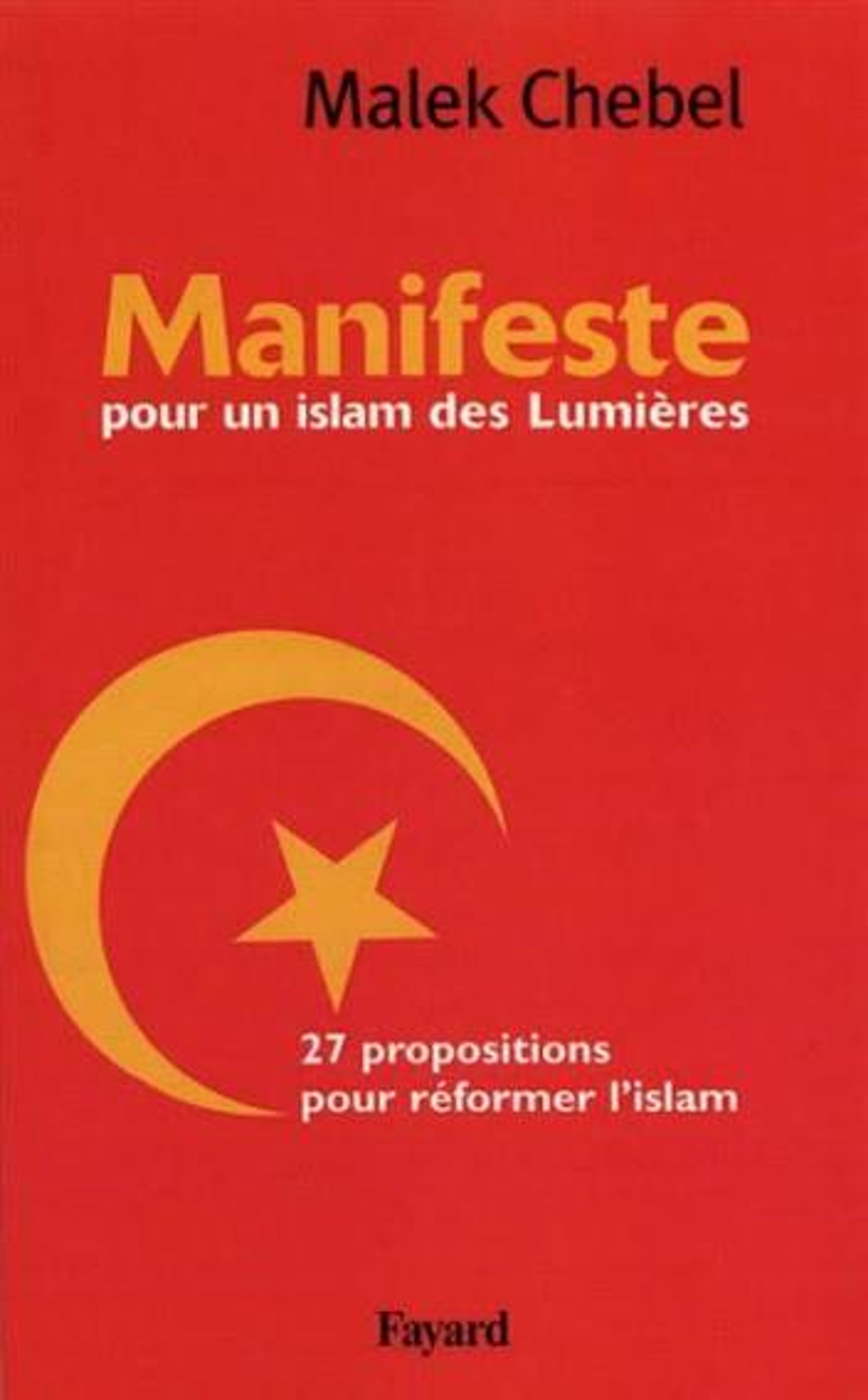 Manifeste pour un islam des Lumières
