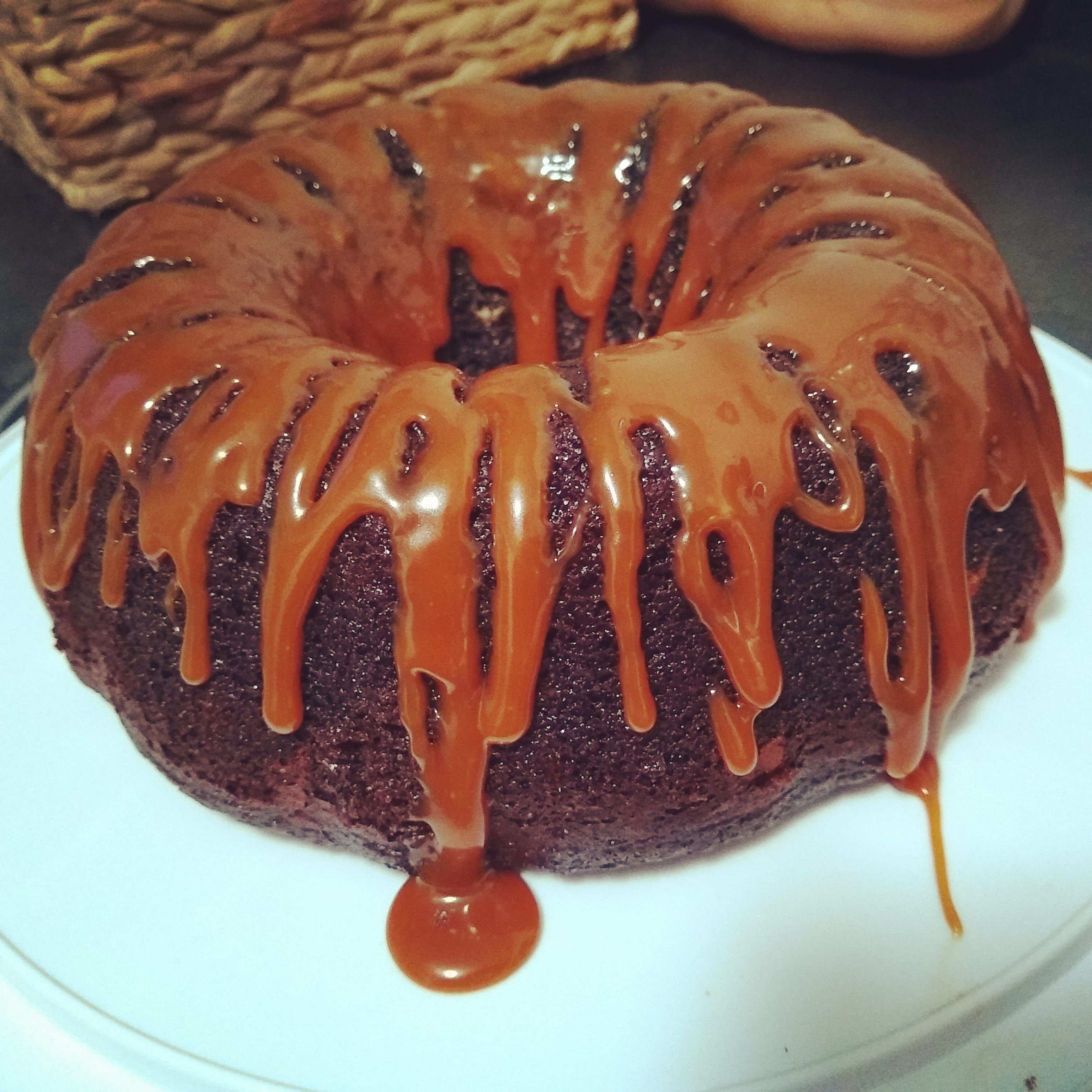 Caramel topping Caramel topping