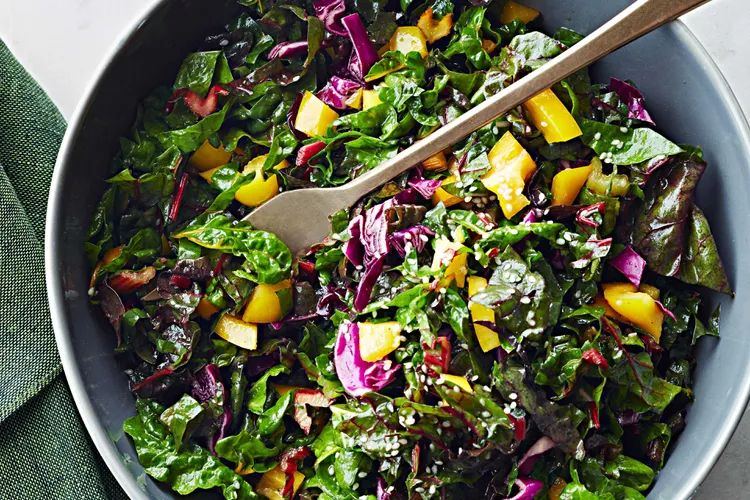 Swiss chard slaw