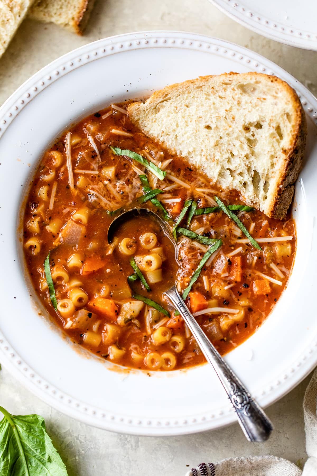 bean pasta soup