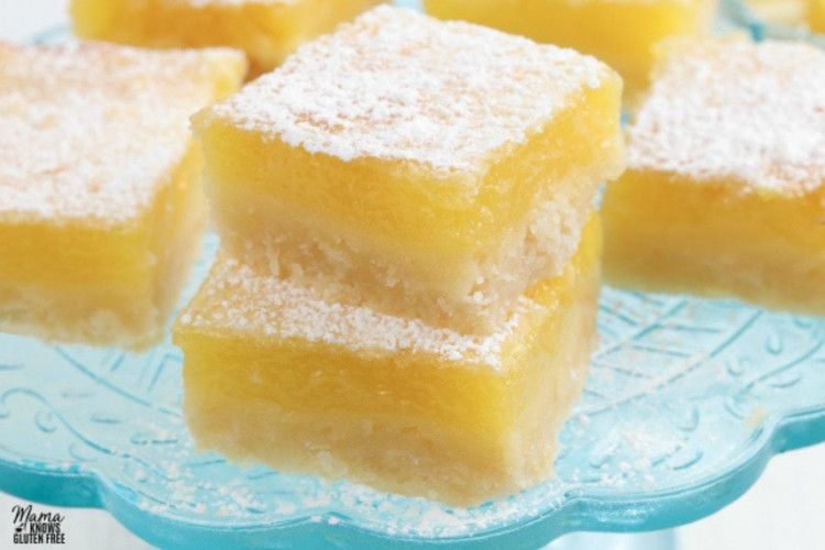 Gluten-Free Lemon Bars