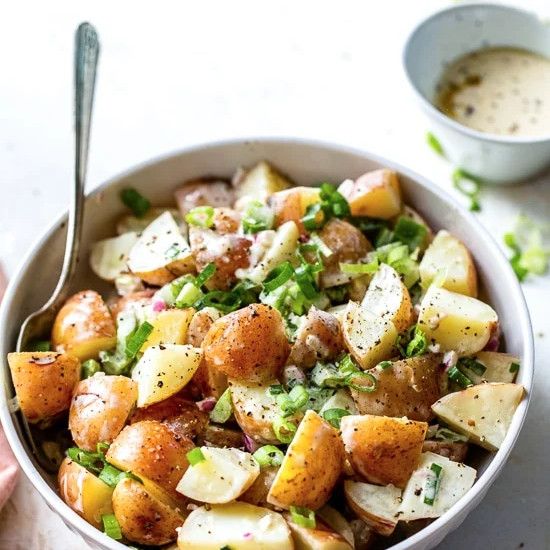 Baby red potato salad