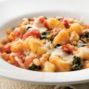 Skillet Gnocchi with Chard & White Beans Skillet Gnocchi with Chard & White Beans