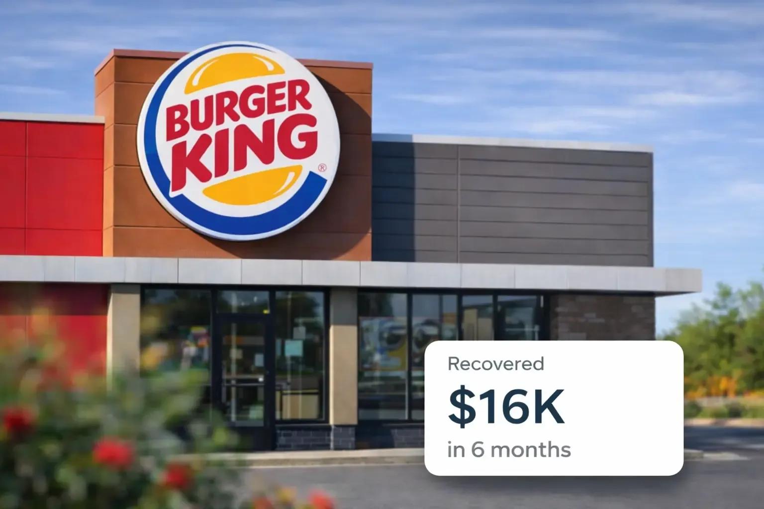 Case study results card showing dollars recovered and disputes resolved