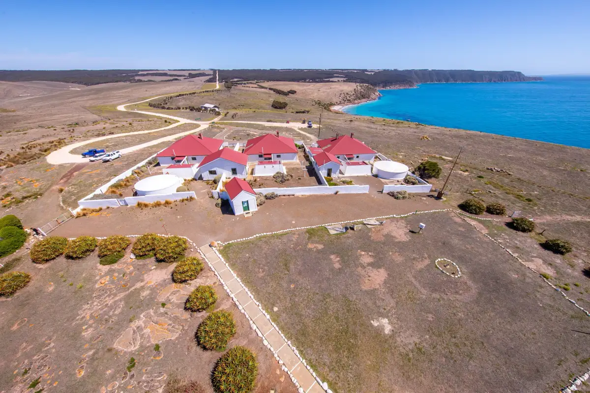 view from lighthouse kangaroo island