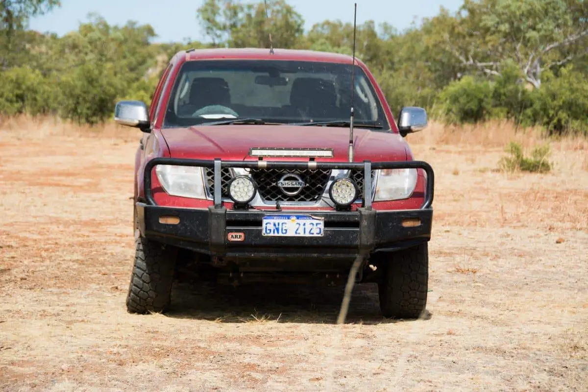 Light position for a 4WD