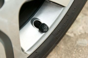 Close up of a tyre