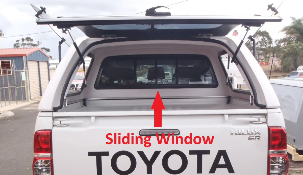 sliding window ironman 4x4 canopy