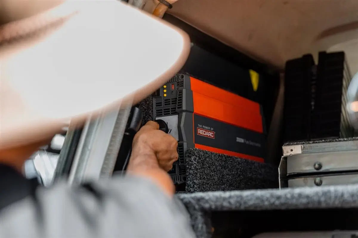 Pure Sine Wave Inverter running in a 4WD setup