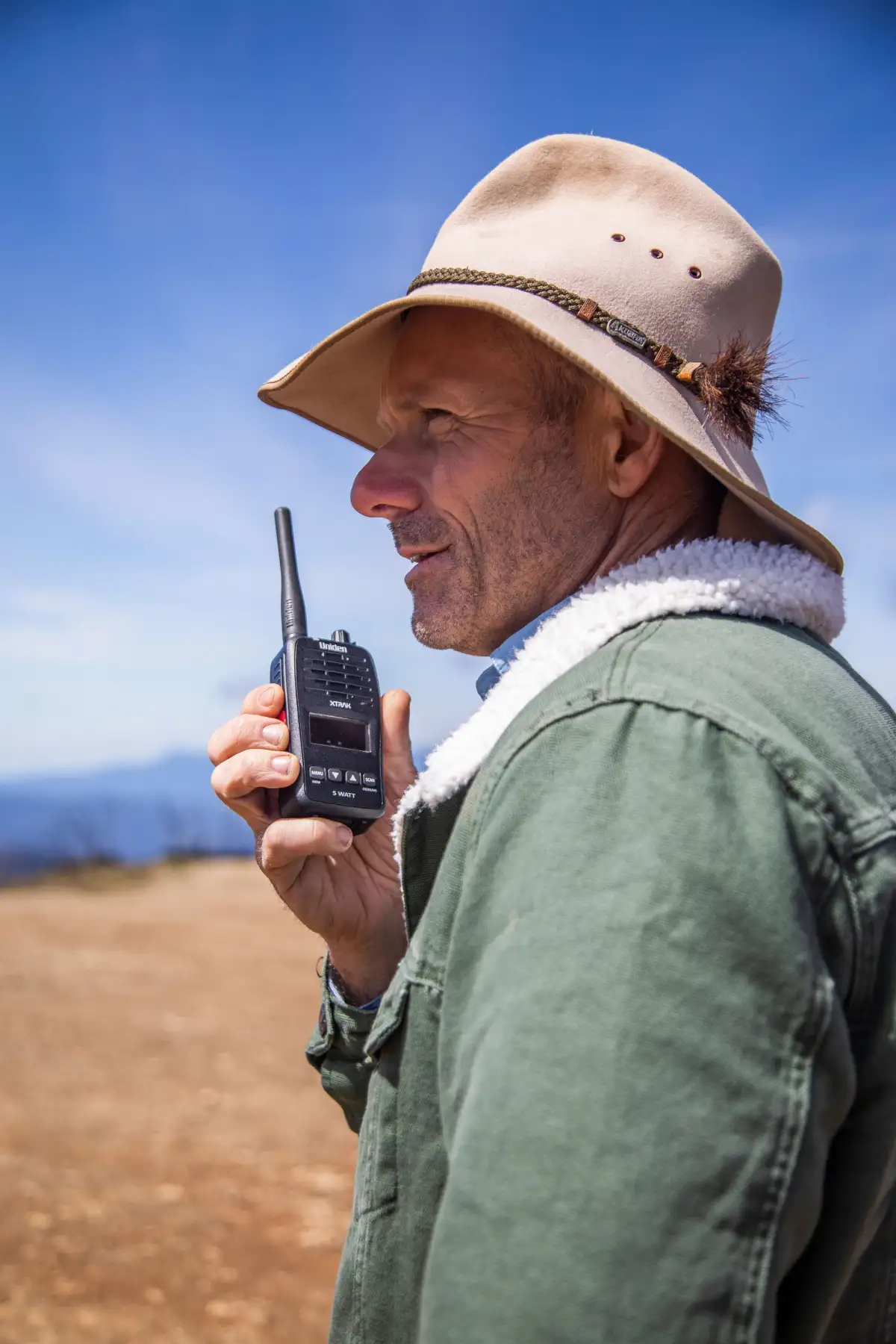 Pat Callinan Handheld UHF Radio