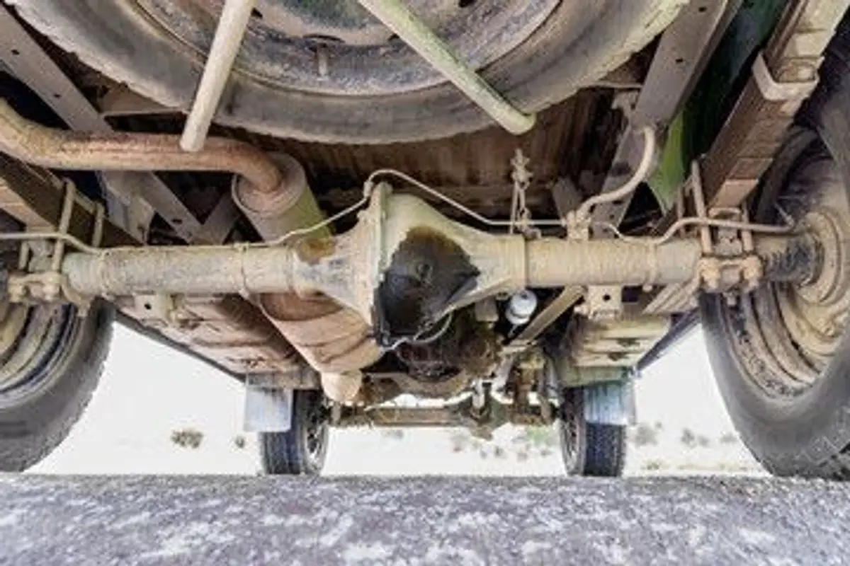 Underbody of vehicle