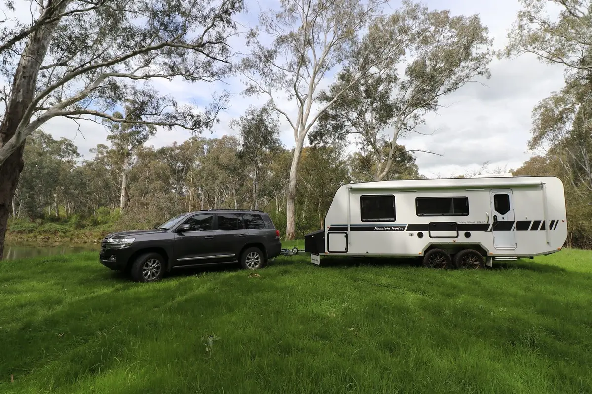 Mountain Trail LXV 6.7 behind a 200 Series