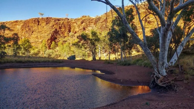 Kalgans Pool Sunset