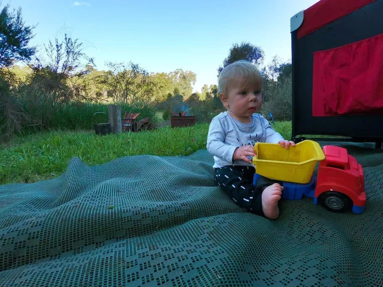 Camping with a baby