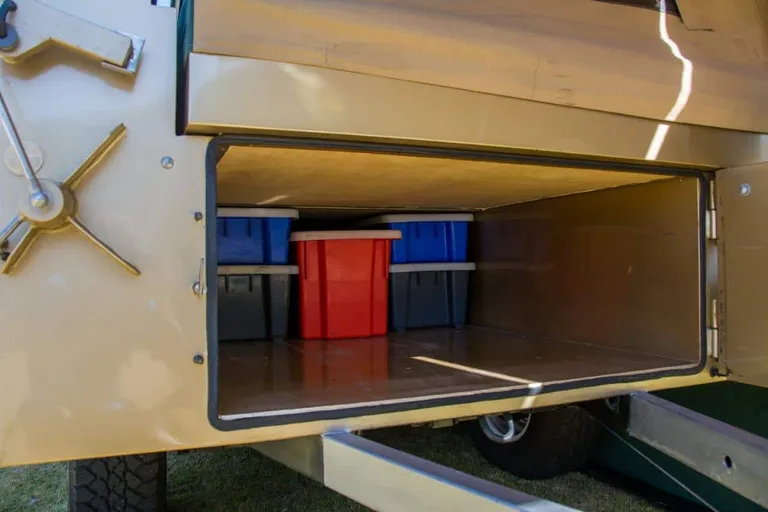 Camper trailer room