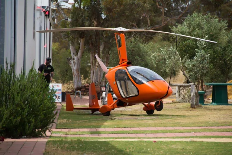 Fly in a Gyrocopter