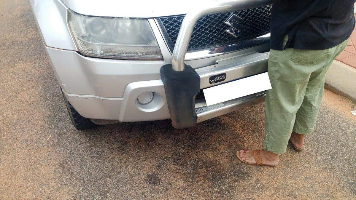 Suzuki Vitara damage car accident