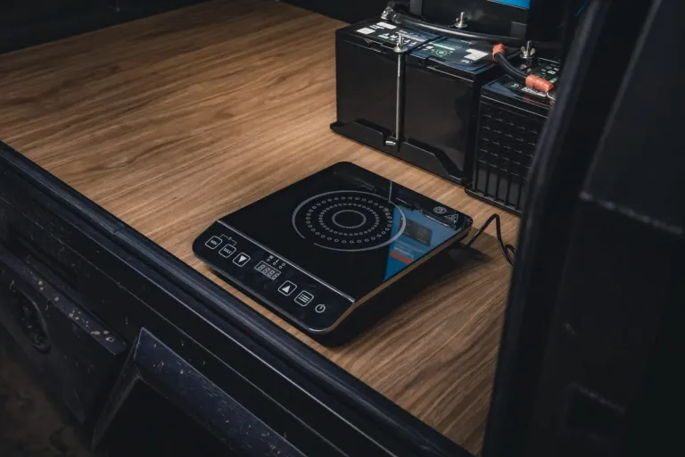 induction cooking off grid camping 4wd touring
