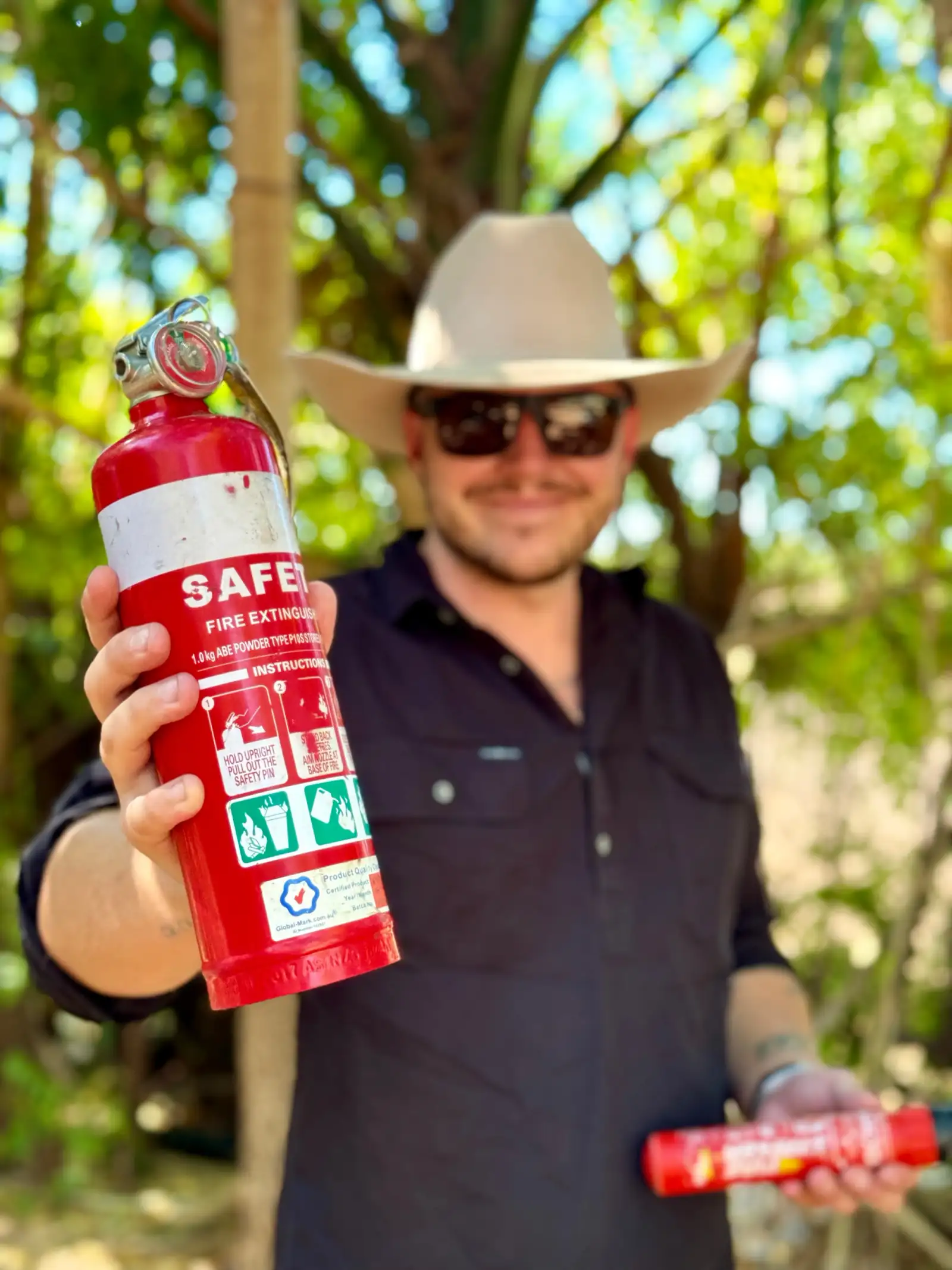 4x4 fire extinguisher outback safety