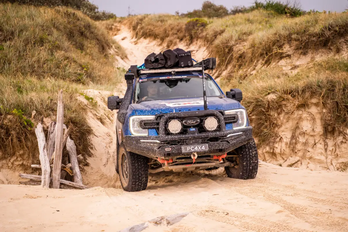 pat callinan 4x4 ford everest off road driving