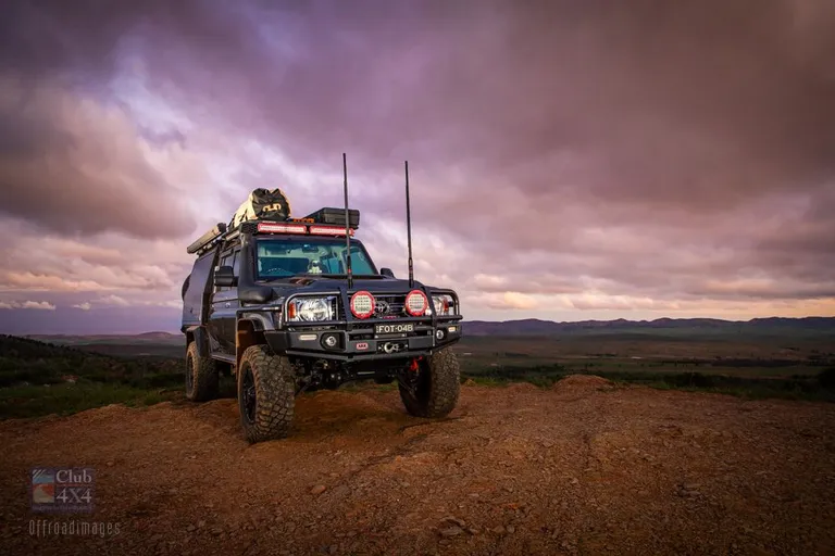 79 series landcruiser bendleby ranges