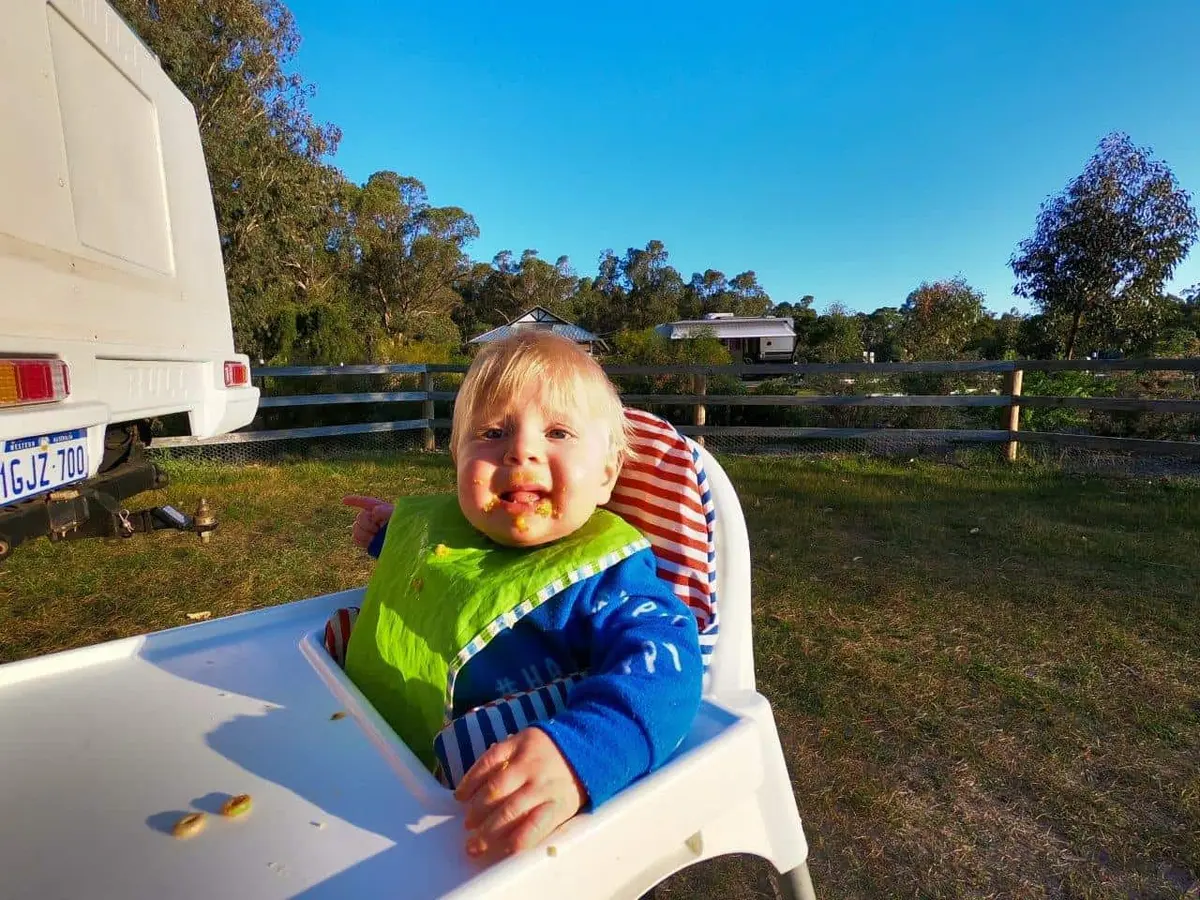 Camping with a young kid