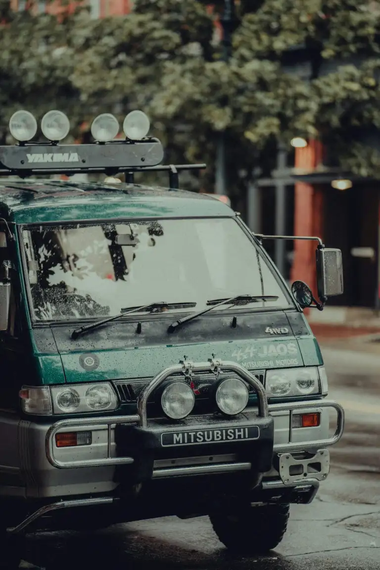 4x4 van with lights