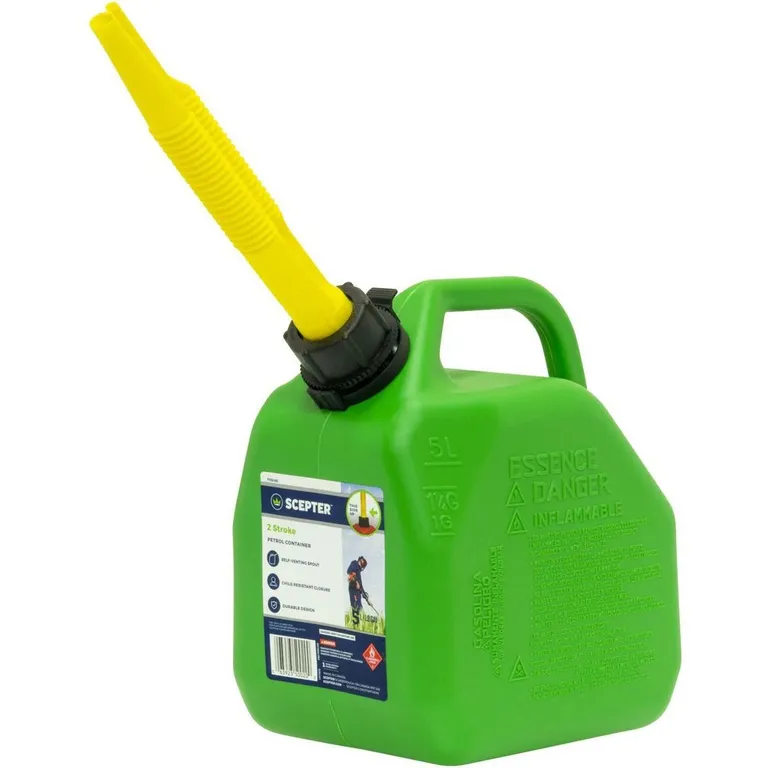 green petrol can