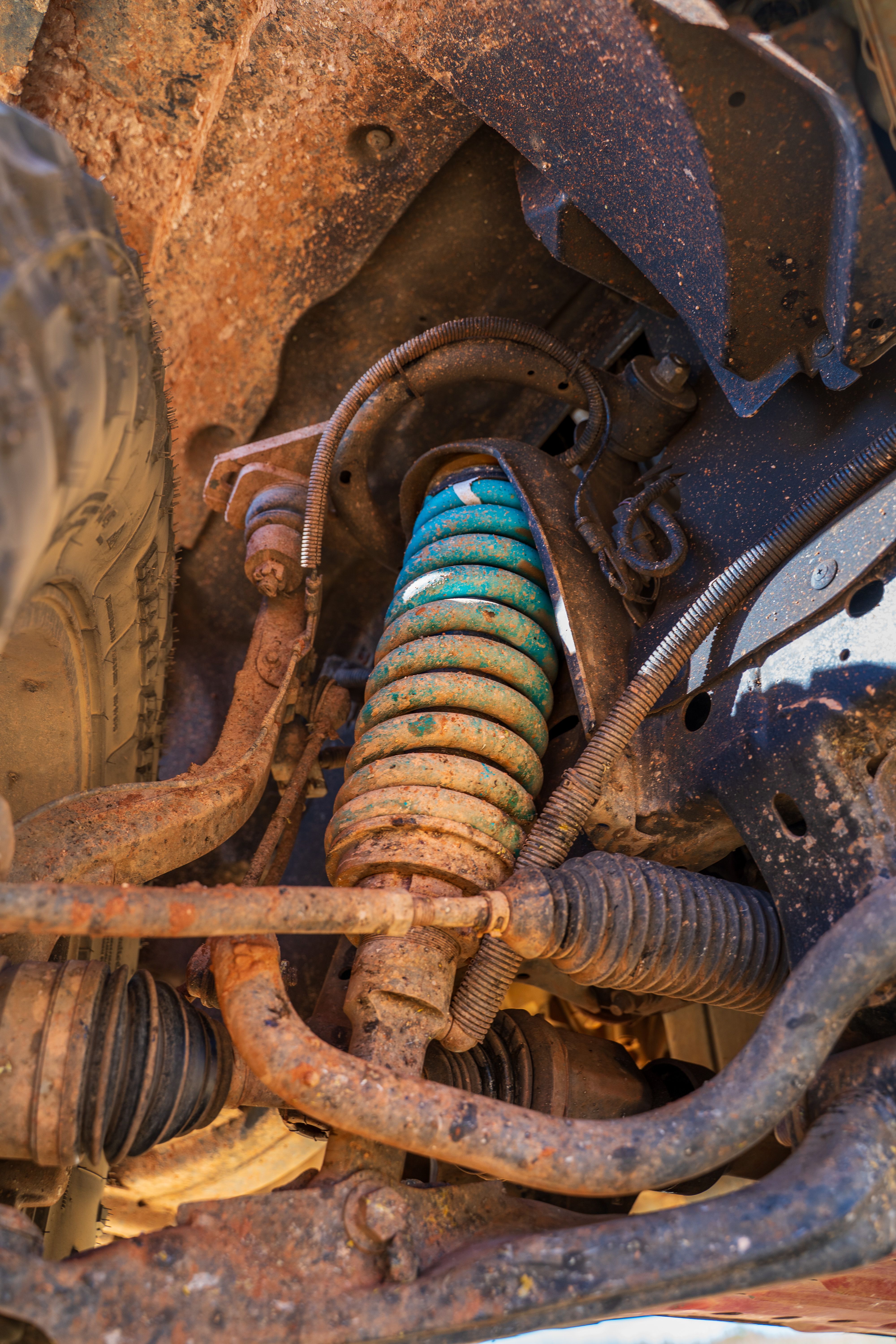 Suspension on a 4WD