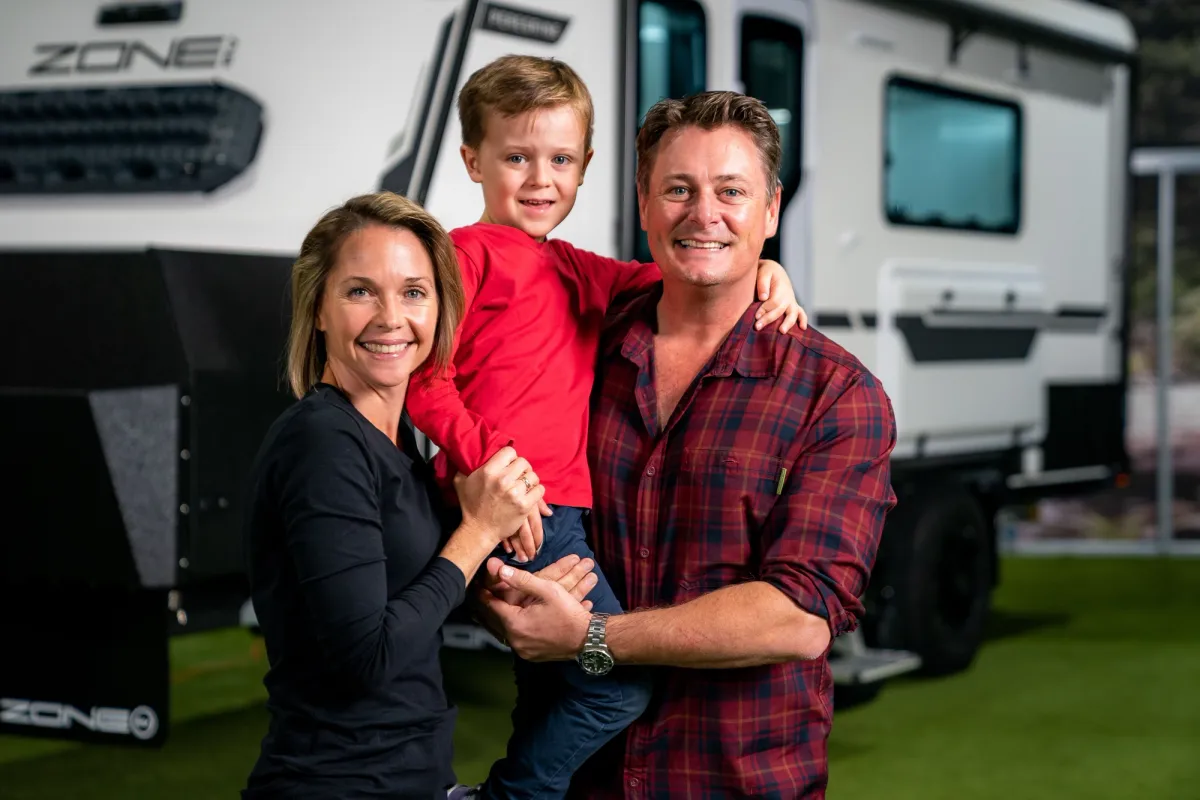 paul, jasper and katie from the feel good family