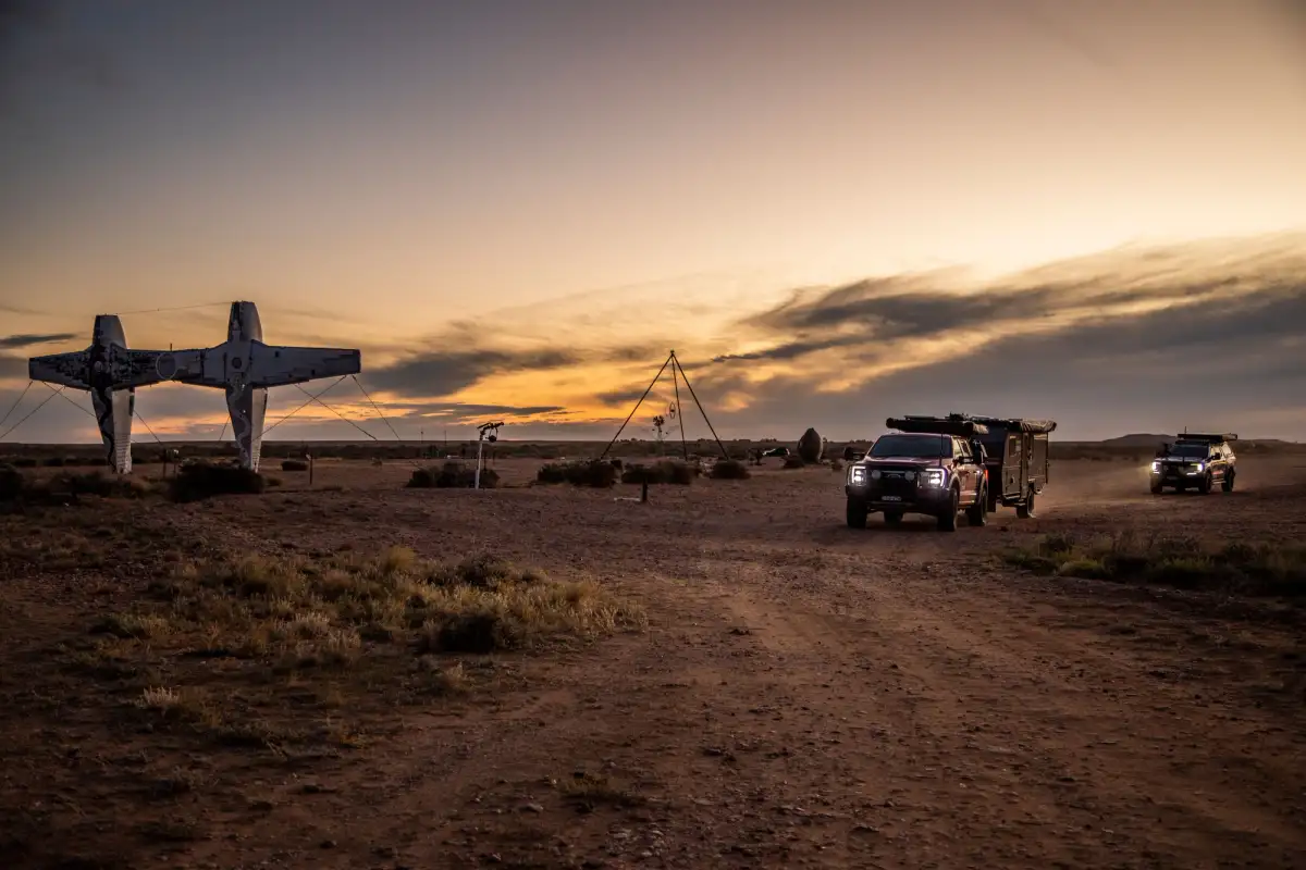 mutonia sculpture park oodnadatta track