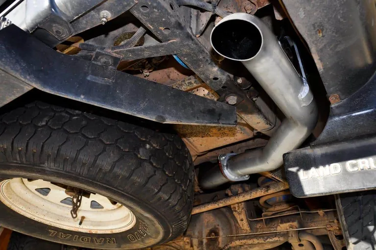 Exhaust exit