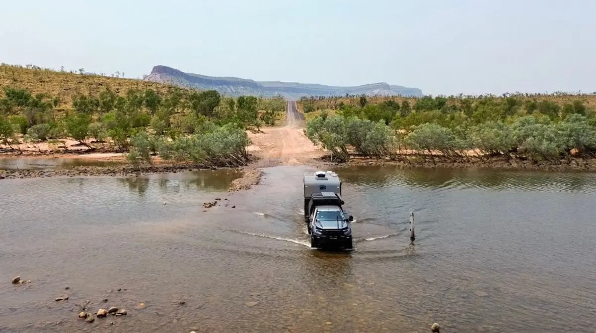 pentecost river water crossing