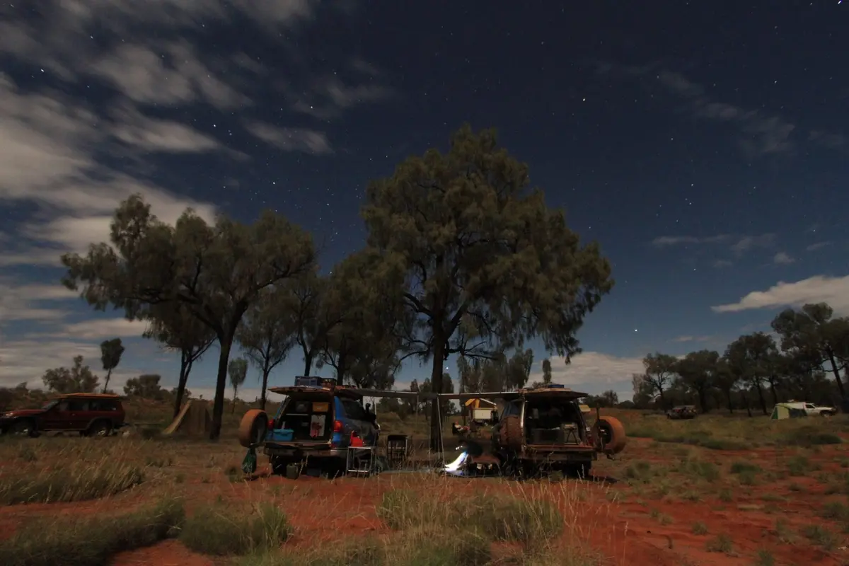 Sandy Blight Junction campsite, WA