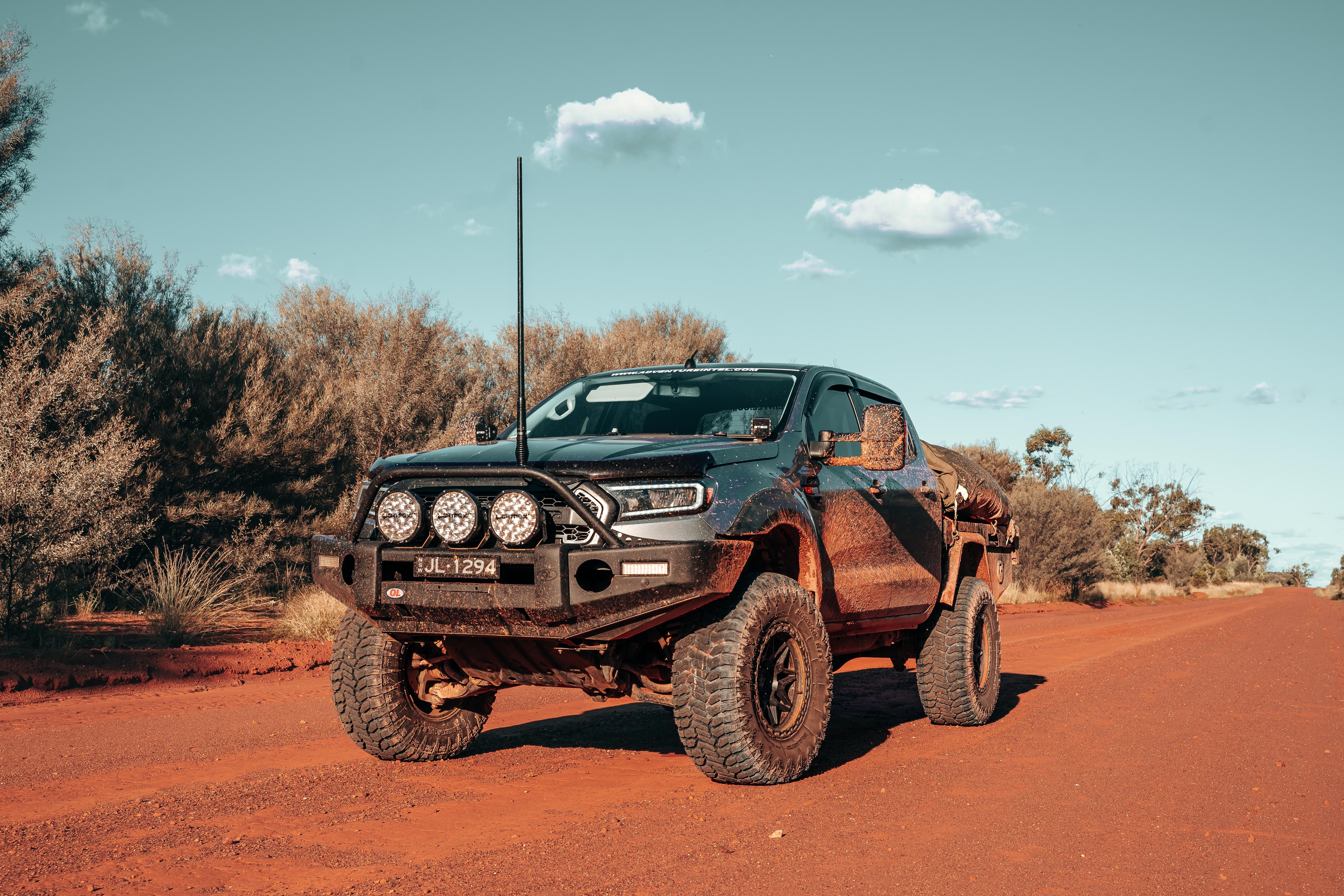 4X4 Ford Ranger in the Australian Outback