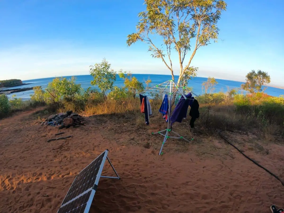 Portable washing line