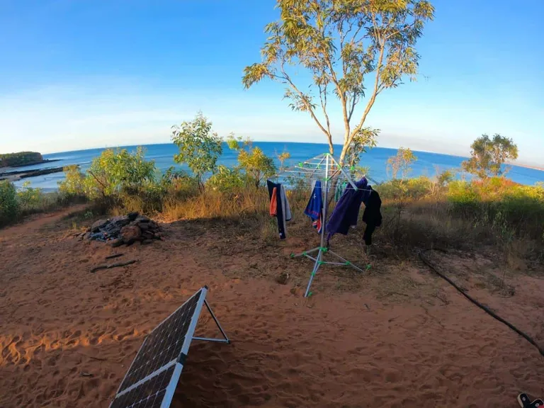 Portable washing line
