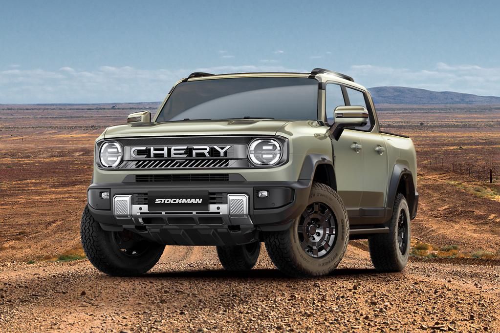 New Chery Stockman hybrid diesel ute